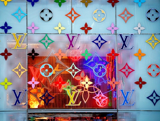 Louis Vuitton window